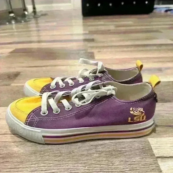Nwot LSU sneakers Sz 7 - Picture 2 of 5